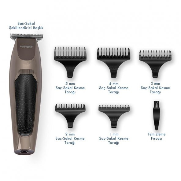 GOLDMASTER GM-8122 LUCA SAÇ SAKAL ŞEKİLLENDİRME MAKİNESİ