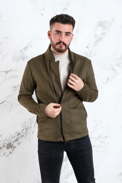 NUBUK BAHARLIK SLİMFİT MONT - 7