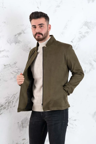 NUBUK BAHARLIK SLİMFİT MONT - 6