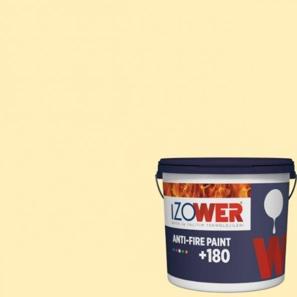 İzower Anti-Fire Paint Yangın Geçiktirici Boya - Acıbadem 10 ( 18kg ) - 1