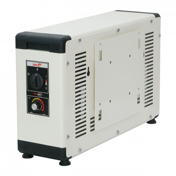 Heatbox board krem renk monofaze fanlı elektrikli ısıtıcı 1500/3000 watt