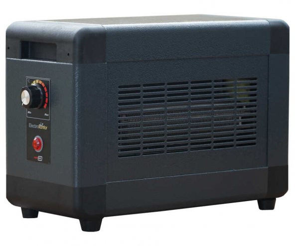 Heatbox board mini füme renk elektrikli fanlı ısıtıcı 2000 watt