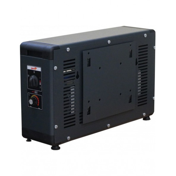 Heatbox Board Füme Renk Monofaze Fanlı Elektrikli Isıtıcı 1000/2000 Watt - 2