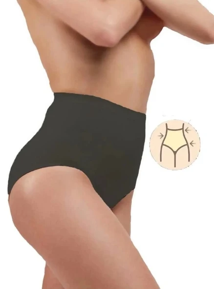 Elite Life 3D Dikişsiz Kadın Yüksek Bel Slip Korse - 2