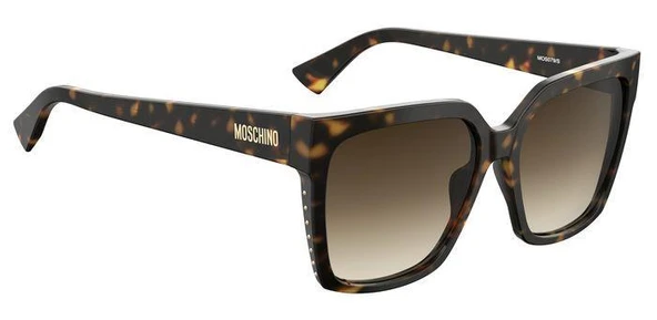Moschino MOS079/S-086‐HAVANA Kadın Güneş Gözlüğü - Resim 3