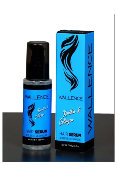 wallence keratin ve collagen saç bakım serumu