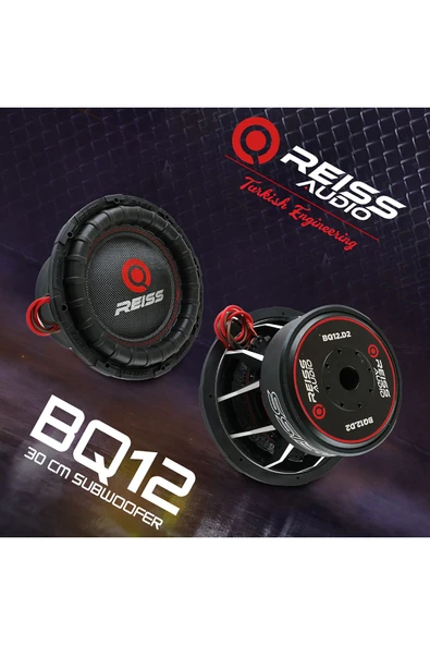 RS-BQ12 30 CM SUBWOOFER • MAX POWER 2400W