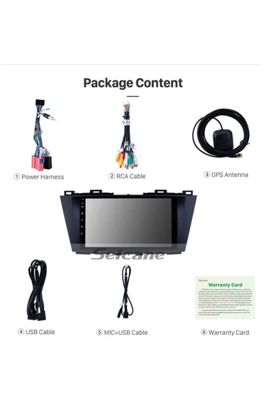 MAZDA 5 2011+ MULTİMEDYA NAVİGASYON USB KAMERA CARPLAYER - 3