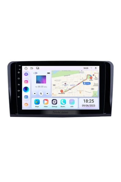 Mercedes Ml 2006-2012 Uyumlu Multi?medya Navi?gasyon Usb Kamera Carplayer 4 Ram