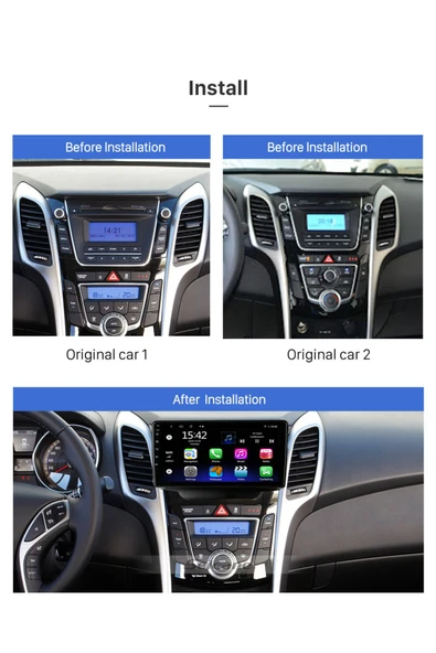 HYUNDAI İ-30 2015+ MULTİMEDYA NAVİGASYON USB KAMERA CARPLAYER - 2