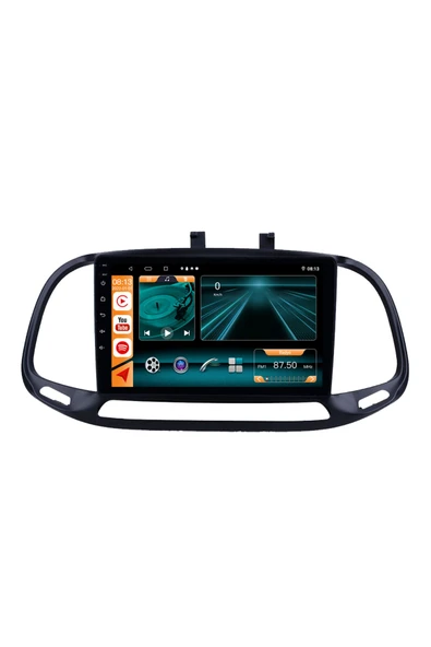 FIAT DOBLO 2015+ MULTİMEDYA NAVİGASYON USB KAMERA CARPLAYER - 1