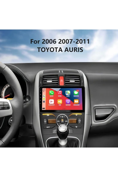 TOYOTA AURIS 2006-2011 MULTİMEDYA NAVİGASYON USB KAMERA CARPLAYER 4 RAM