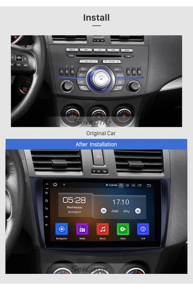 MAZDA 3 2010-2013 MULTİMEDYA NAVİGASYON USB KAMERA CARPLAYER - 2