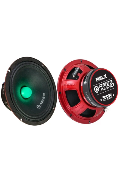 Rs-m8lx Işıklı Mıdrange Hoparlör 20 Cm - 2