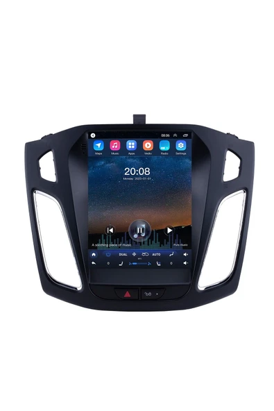 FORD FOCUS 3-4 TESLA 2015-2018 MULTİMEDYA NAVİGASYON USB KAMERA CARPLAYER 4 RAM