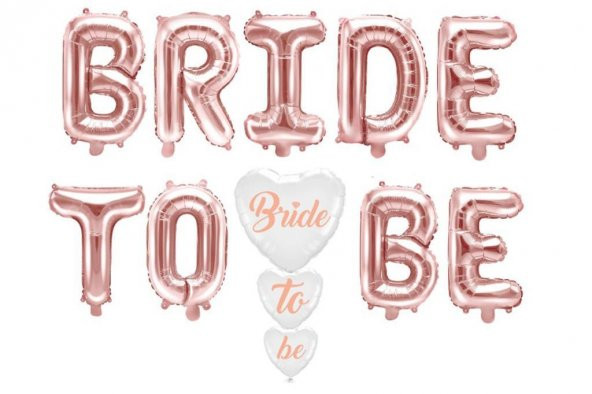 Beysüs Bride To Be Folyo Balon ve 3 lü Bride Balon