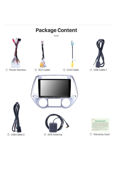HYUNDAI İ20 ANALOG/DIGITAL CLIMATE 2008-2012 MULTİMEDYA NAVİGASYON USB KAMERA CARPLAYER - 3