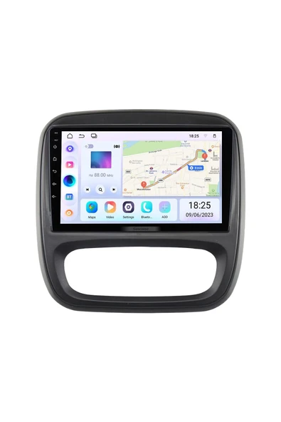 RENAULT TRAFIC 2015+ MULTİMEDYA NAVİGASYON USB KAMERA CARPLAYER 4 RAM