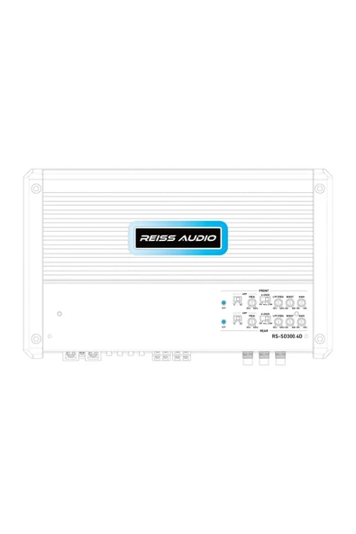 RS-SD300.4D - 4 KANAL CLASS D AMPLİFİKATÖR ( OTO AMFİ) - 4