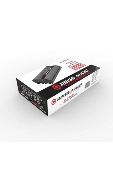 RS-Q150.4D 4 KANAL CLASS D AMPLİFİKATÖR ( oto amfi ) - 2