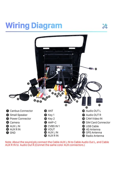 GOLF 7 TESLA 2014-2018 MULTİMEDYA NAVİGASYON USB KAMERA CARPLAYER - 5
