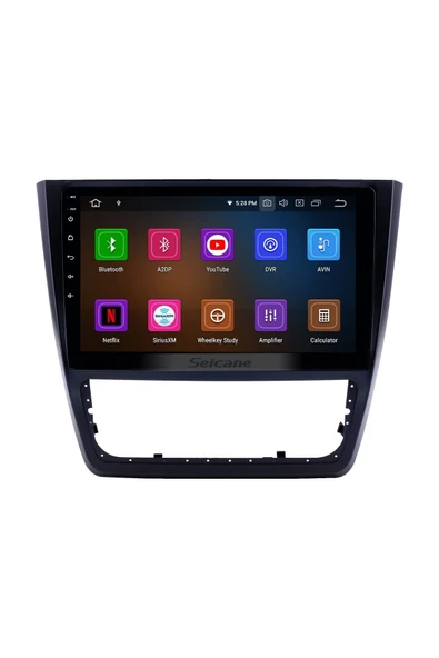 SKODA YETI 2014+ Uyumlu MULTİMEDYA NAVİGASYON USB KAMERA CARPLAYER 4 RAM