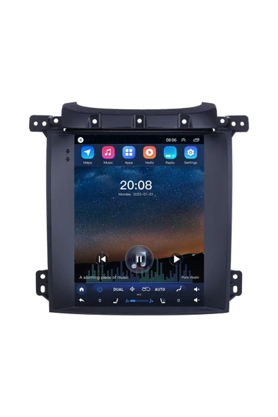 KIA SORENTO LOW 2004-2008 MULTİMEDYA NAVİGASYON USB KAMERA CARPLAYER 4 RAM