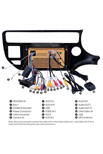 Kia Rio 2012-2014 Multi?medya Navi?gasyon Usb Kamera Carplayer 6 Ram - Resim 4