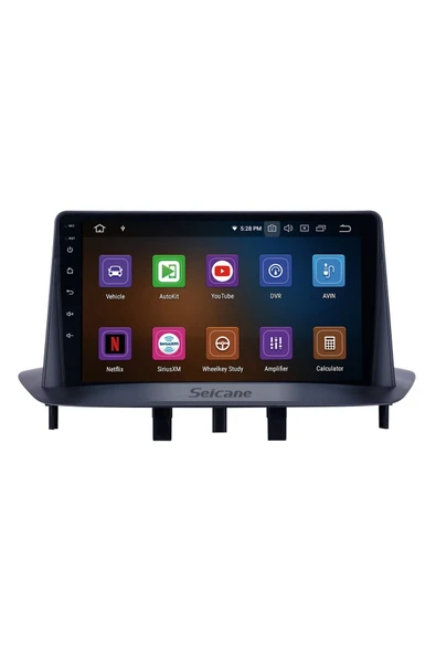RENAULT MEGANE 3 2008-2015 MULTİMEDYA NAVİGASYON USB KAMERA CARPLAYER 4 RAM uyumlu