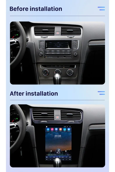 GOLF 7 TESLA 2014-2018 MULTİMEDYA NAVİGASYON USB KAMERA CARPLAYER - 2