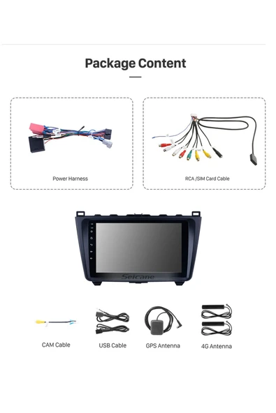 MAZDA 6 2003-2013 MULTİMEDYA NAVİGASYON USB KAMERA CARPLAYER - 3