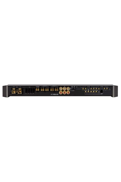 RS-AE1800.5D • 4 Ohm Bridged 400 Watts x 2 + 1000 Watts x 1 (Sub @ 1 Ohm)  5 kanal - 3