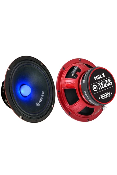 Rs-m8lx Işıklı Mıdrange Hoparlör 20 Cm