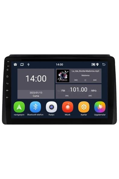 DACIA DUSTER 2015-2017 MULTİMEDYA NAVİGASYON USB KAMERA CARPLAYER ürün görseli