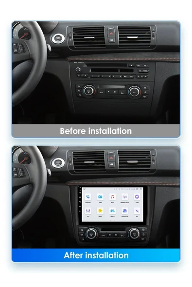 BMW E90-91-92-93 2004-2012 MULTİMEDYA NAVİGASYON USB KAMERA CARPLAYER - Resim 2