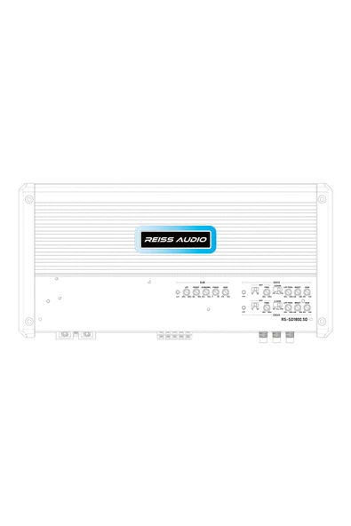 RS-SD1800.5D 5 KANAL CLASS D AMPLİFİKATÖR - 4