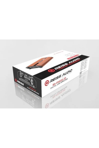 REİSS AUDİO RS-PX600.2D 2 KANAL 2X600W DİGİTAL AMFİ - 4
