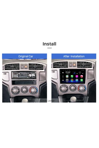 HYUNDAI MATRIX 2001-2010 MULTİMEDYA NAVİGASYON USB KAMERA CARPLAYER 4 RAM