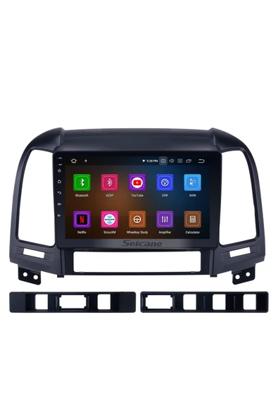 Hyundai Santafe 2006-2012 Uyumlu  Multi?medya Navi?gasyon Usb Kamera Carplayer 4 Ram