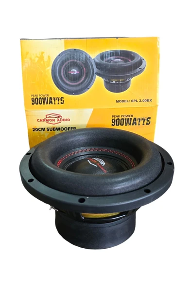 CARMON AUDİO  20CM SUBWOOFER BASS Spl 2.00bx 900watts - 2