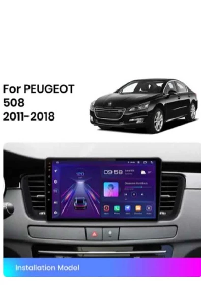Peugeot 508 Android 10 Multimedya Tv Usb Kamera