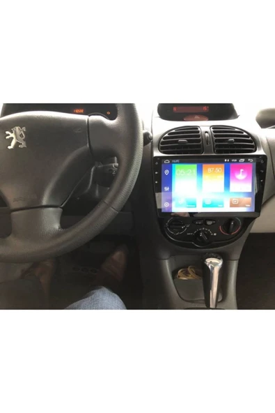 Peugeot 206 10.1 Full Touch Navigasyon Multımedya Tv Usb Kamera 4 Ram