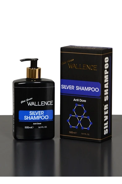 WALLENCE Silver Shampoo BOYALI SAÇTA RENK KORUMA