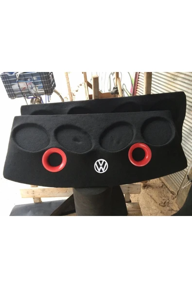 VOLKSWAGEN GOLF POLYESTERLİ PANDİZOT 2 PORTLU KABARTMALI 4x20 2x10 - 5