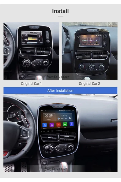 RENAULT CLIO MULTİMEDYA NAVİGASYON USB KAMERA ANDROID (2012-2019) - 2