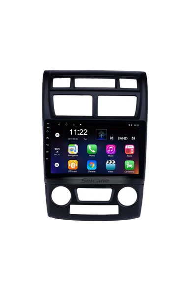 Kia Sportage Di?ji?tal / Manuel 2007-2010 Uyumlu Multi?medya Navi?gasyon Usb Kamera Carplayer 4 Ram