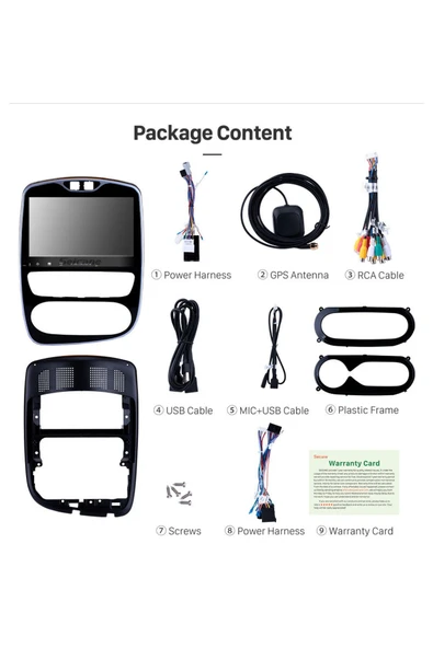 RENAULT CLIO MULTİMEDYA NAVİGASYON USB KAMERA ANDROID (2012-2019) - 4
