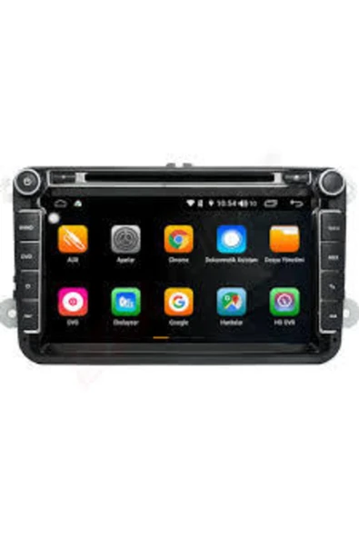 Volkswagen 8 Inç Android Multimedya Carplayer Navigasyon Usb Teyp Golf Passat Jetta ürün görseli