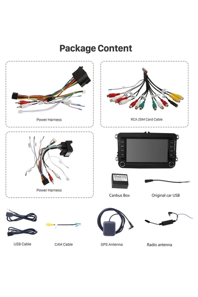 Volkswagen Passat CC 2008-2012 Uyumlu MULTİMEDYA NAVİGASYON USB KAMERA - Resim 2