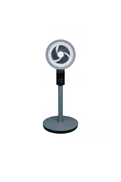 Baleno SF8BAAC 3D Koyu Gri Ayaklı Vantilatör - Resim 3